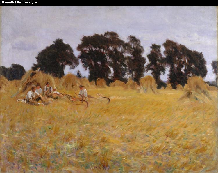 John Singer Sargent Reapers Resting in a Wheatfield (mk18)